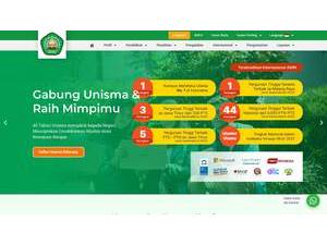 Universitas Islam Malang's Website Screenshot