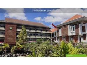 Universitas Dwijendra's Website Screenshot