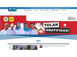 Syarif Hidayatullah State Islamic University Jakarta's Website Screenshot