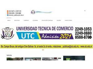 Universidad Técnica de Comercio's Website Screenshot