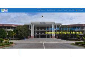 Loikaw University's Website Screenshot
