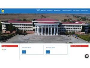 Technological University, Kalay's Website Screenshot