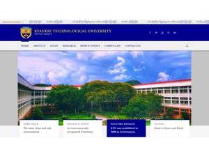 Kyaukse Technological University's Website Screenshot