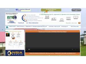 Institut des Sciences et Techniques de la Communication's Website Screenshot