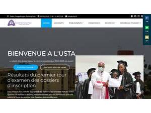 Université Saint Thomas d'Aquin's Website Screenshot