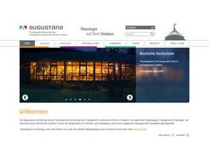 Augustana Divinity School's Website Screenshot