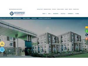 मातृत्व विश्वविद्यालय's Website Screenshot