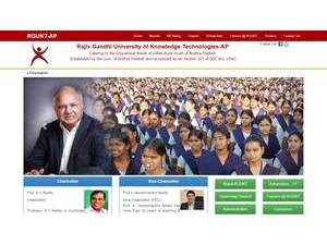 Rajiv Gandhi University of Knowledge Technologies's Website Screenshot