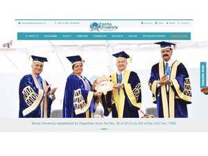 केवल विश्वविद्यालय's Website Screenshot
