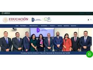 Technological Institute of Sinaloa de Leyva's Website Screenshot