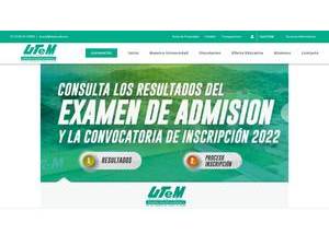 Universidad Tecnológica de Manzanillo's Website Screenshot
