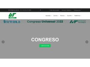 Universidad Tecnológica de Nayarit's Website Screenshot