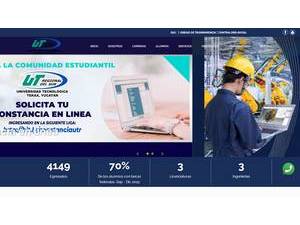 Universidad Tecnológica Regional del Sur's Website Screenshot