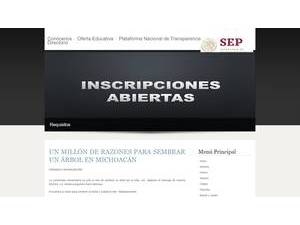 Polytechnic University of Lázaro Cárdenas's Website Screenshot