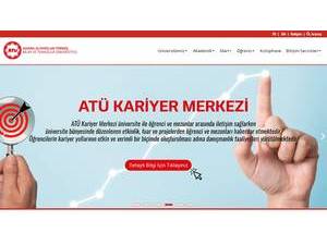 Adana Alparslan Türkes Bilim ve Teknoloji Üniversitesi's Website Screenshot