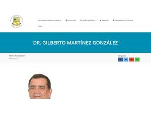 Universidad de Ciencias Médicas, Nicaragua's Website Screenshot