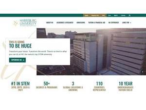 Harrisburg University of Science and Technology's Website Screenshot