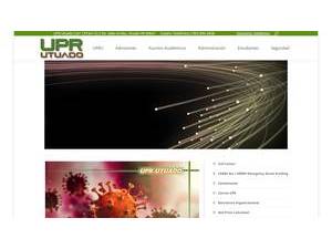 Universidad de Puerto Rico en Utuado's Website Screenshot