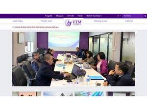 University of Technology & Management's Website Screenshot