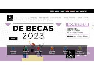 Latin American Center for Human Economics University Institute's Website Screenshot