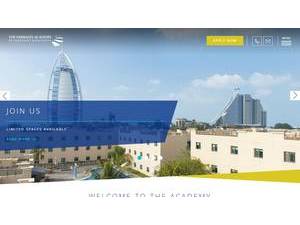 The Emirates Academy of Hospitality Management's Website Screenshot