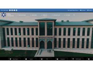 Erzurum Teknik Üniversitesi's Website Screenshot