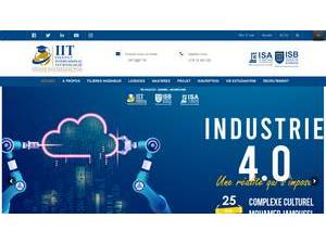 Institut International de Technologie's Website Screenshot
