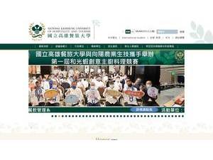 National Kaohsiung University of Hospitality and Tourism's Website Screenshot