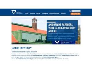 Constructor University Bremen's Website Screenshot