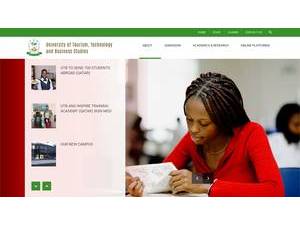 University of Tourism Technology and Business Studies's Website Screenshot