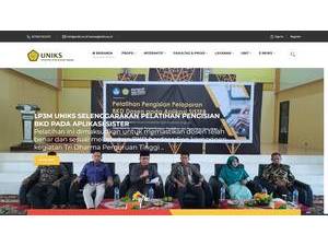 Islamic University of Kuantan Singingi's Website Screenshot