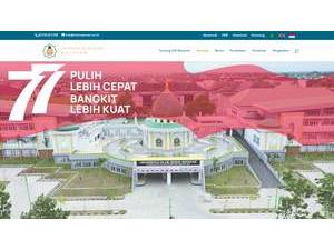 State Islamic University of Mataram's Website Screenshot