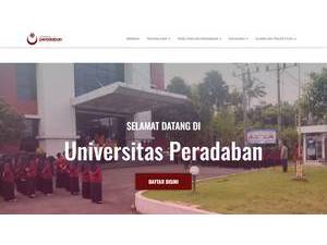 Universitas Peradaban Bumiayu's Website Screenshot