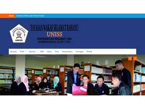 Selamat Sri University's Website Screenshot