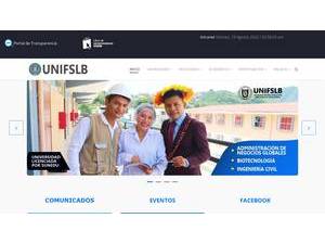 Universidad Nacional Intercultural de Bagua's Website Screenshot