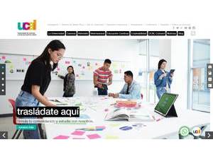 Universidad de Ciencias y Artes de América Latina's Website Screenshot