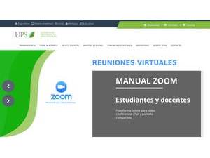 Private University of the Peruvian Jungle's Site Screenshot