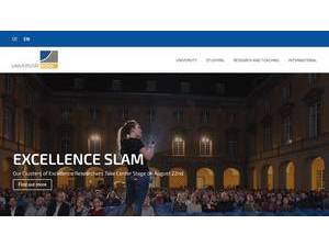 University of Bonn's Website Screenshot