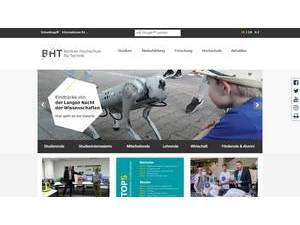 Beuth University of Applied Sciences's Website Screenshot
