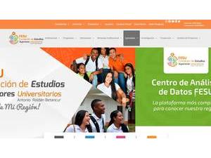 University of Uraba Antonio Roldan Betancur Foundation's Website Screenshot