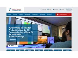 Rhineland-Palatinate Technical University of Kaiserslautern-Landau's Website Screenshot