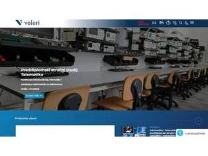 Polytechnic of Rijeka's Website Screenshot