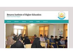 Benawa Institute of Higher Education's Website Screenshot