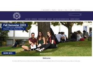 Αμερικανικού Κολλεγίου Ελλάδος's Website Screenshot