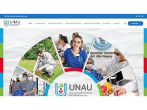 National University of Alto Uruguay's Website Screenshot