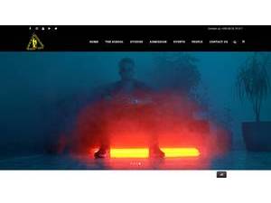 Academy of Film and Multimedia Marubi's Website Screenshot