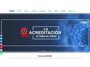 University of the Integration of the Americas's Website Screenshot