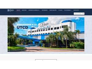 Technical University of Marketing and Development's Website Screenshot