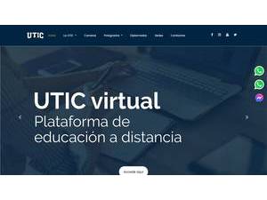 Universidad Tecnológica Intercontinental's Website Screenshot