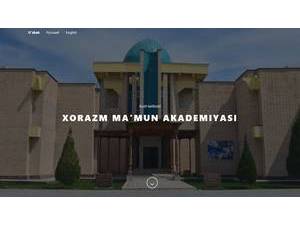 Ma'mun nomidagi jahon tillari universiteti's Website Screenshot